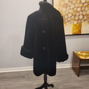 INA Faux Fur Jacket and Scarf